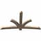 Ekena Millwork Davenport Smooth Timber Gable Bracket, Douglas Fir, 84"W x 49"H x 3 1/2"D x 5 1/2"F, 14/12 Pitch GBW084X49X0406DAV00SDF - alternate 4